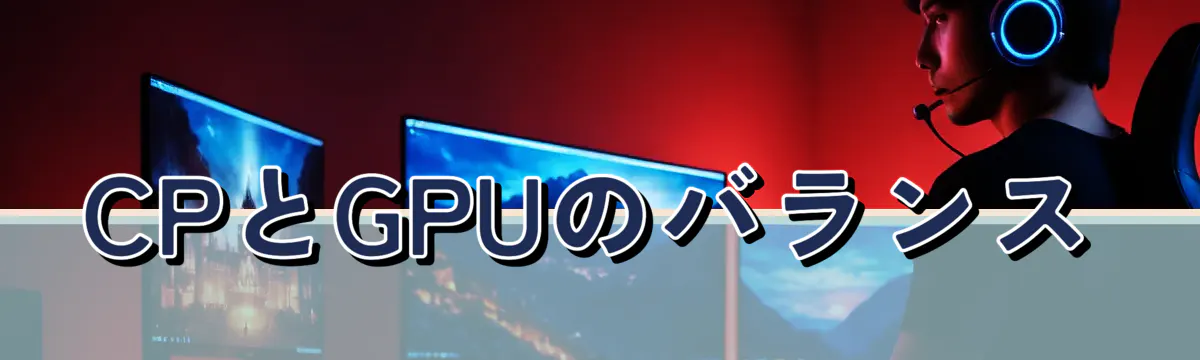 CPとGPUのバランス