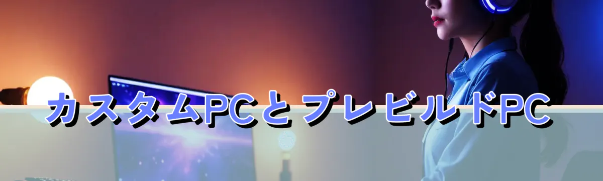 カスタムPCとプレビルドPC
