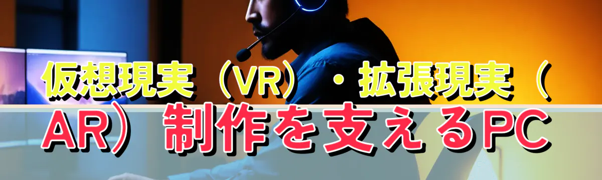 仮想現実（VR）・拡張現実（AR）制作を支えるPC