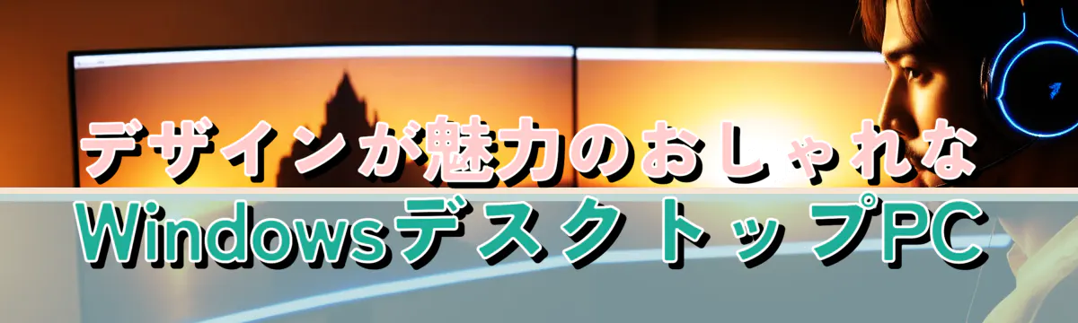 デザインが魅力のおしゃれなWindowsデスクトップPC
