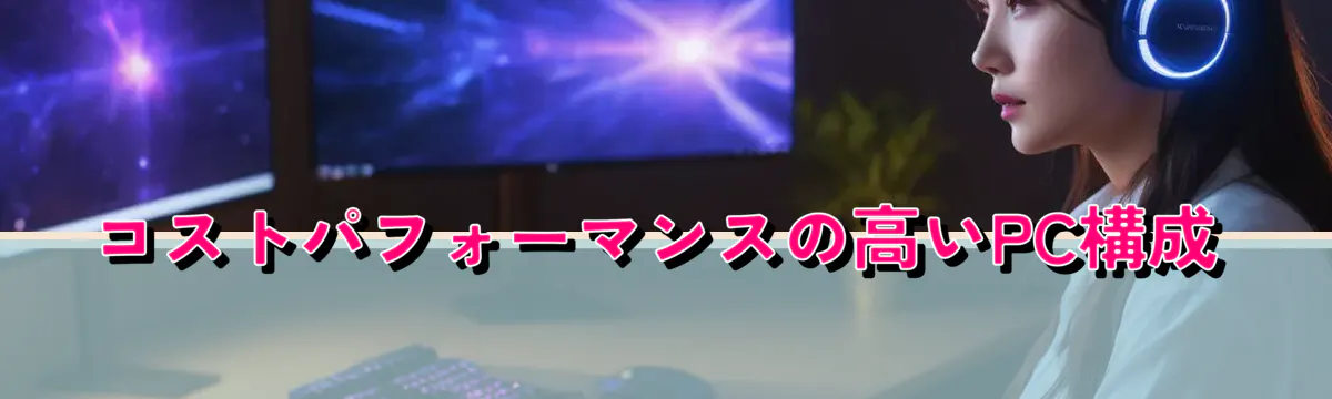 コストパフォーマンスの高いPC構成