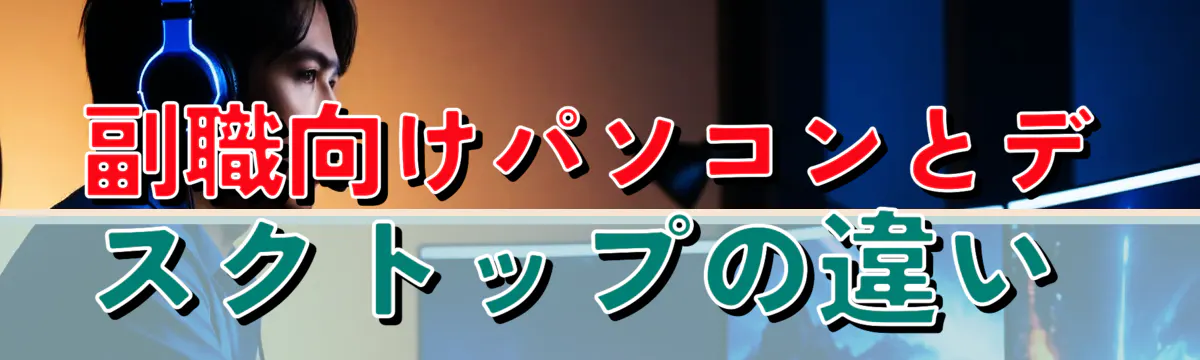 副職向けパソコンとデスクトップの違い 
