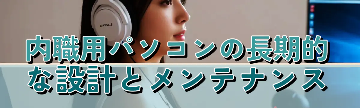 内職用パソコンの長期的な設計とメンテナンス
