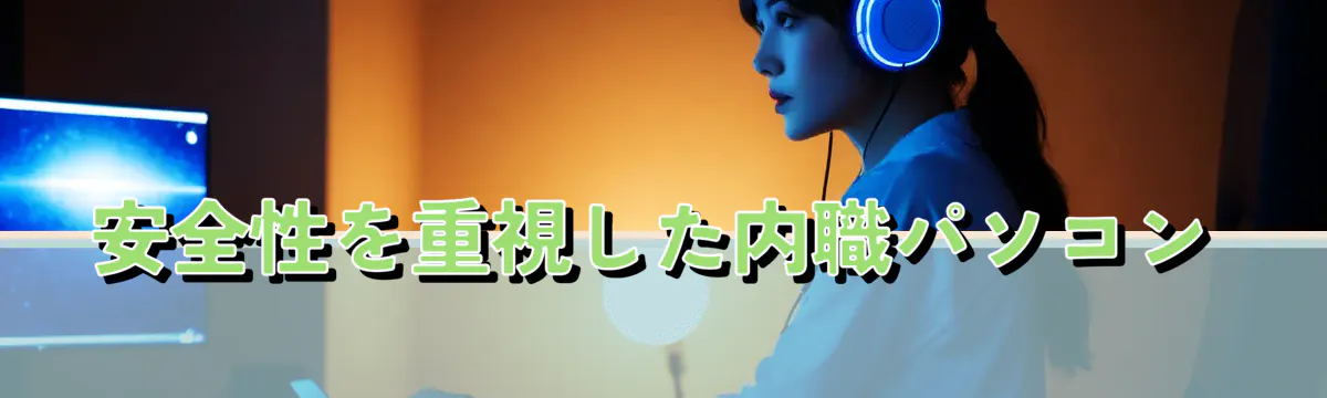 安全性を重視した内職パソコン
