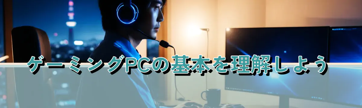 ゲーミングPCの基本を理解しよう