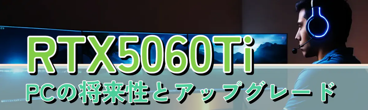RTX5060Ti PCの将来性とアップグレード
