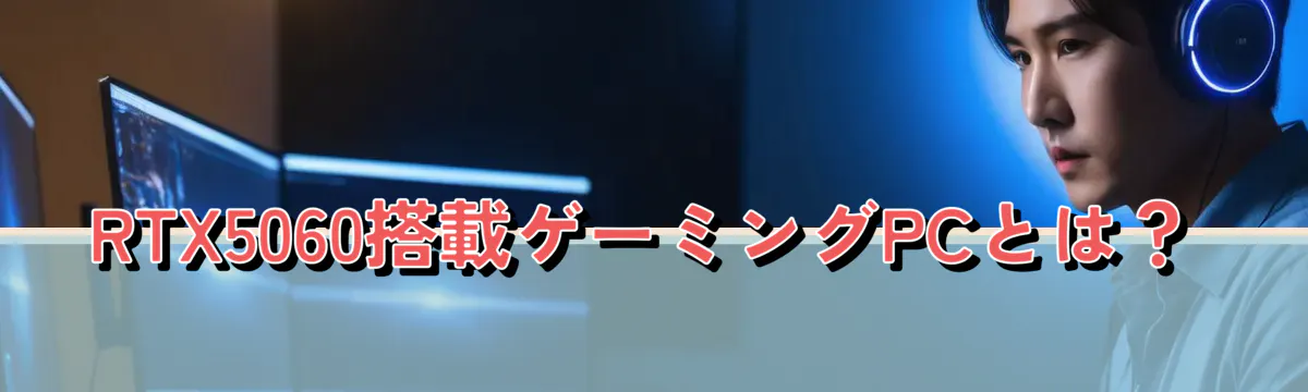 RTX5060搭載ゲーミングPCとは？
