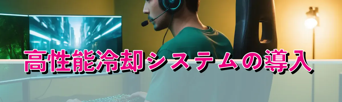 高性能冷却システムの導入