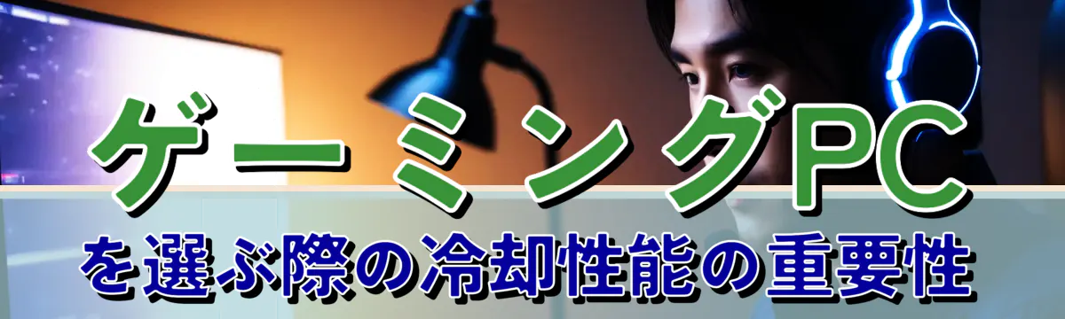 ゲーミングPCを選ぶ際の冷却性能の重要性