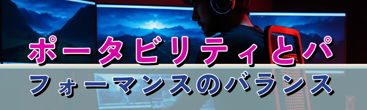 ポータビリティとパフォーマンスのバランス