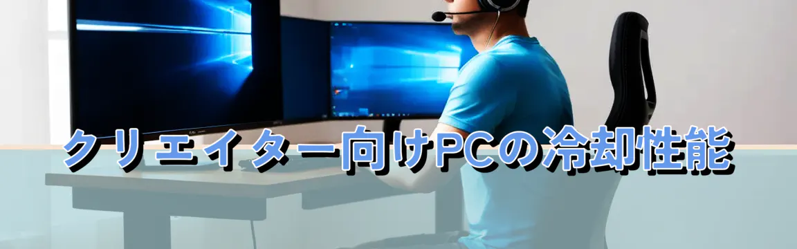 クリエイター向けPCの冷却性能