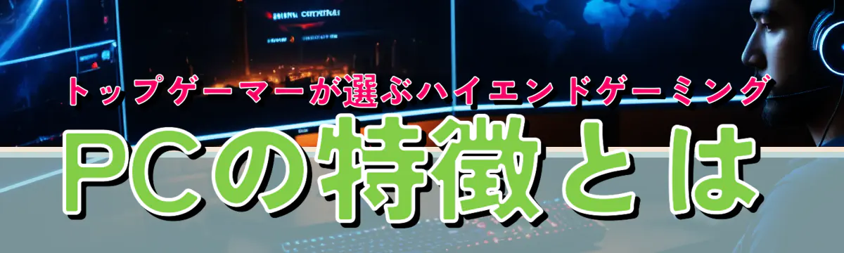 トップゲーマーが選ぶハイエンドゲーミングPCの特徴とは
