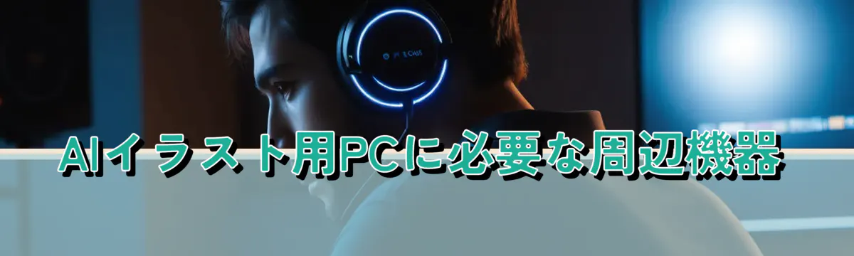 AIイラスト用PCに必要な周辺機器