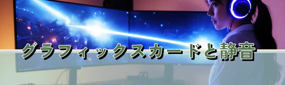 グラフィックスカードと静音 
