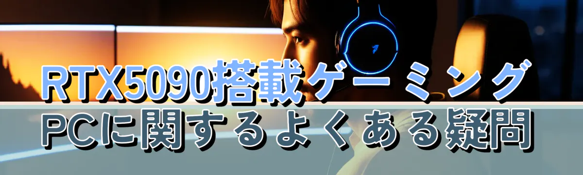 RTX5090搭載ゲーミングPCに関するよくある疑問
