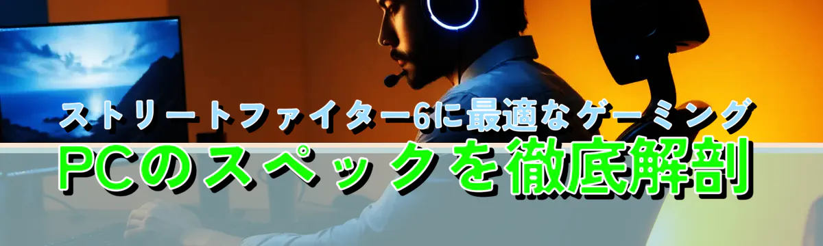 ストリートファイター6に最適なゲーミングPCのスペックを徹底解剖
