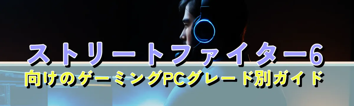 ストリートファイター6向けのゲーミングPCグレード別ガイド
