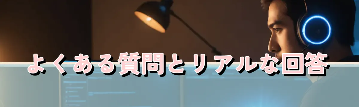 よくある質問とリアルな回答