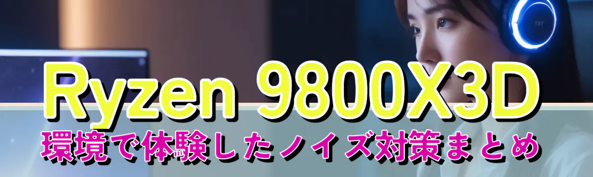 Ryzen&nbsp;9800X3D 環境で体験したノイズ対策まとめ