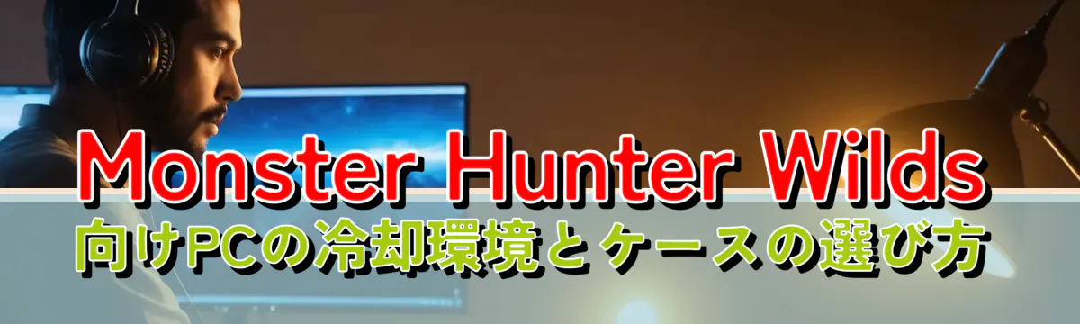 Monster Hunter Wilds 向けPCの冷却環境とケースの選び方