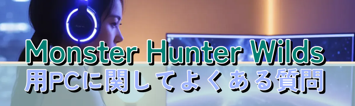 Monster Hunter Wilds 用PCに関してよくある質問
