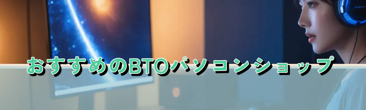 おすすめのBTOパソコンショップ