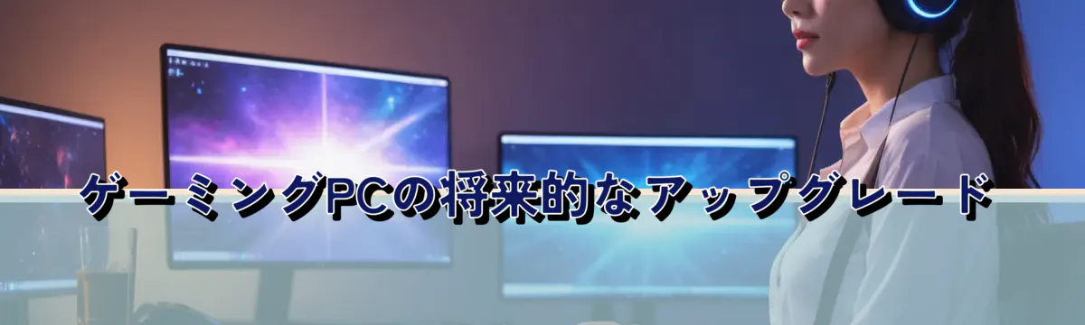ゲーミングPCの将来的なアップグレード