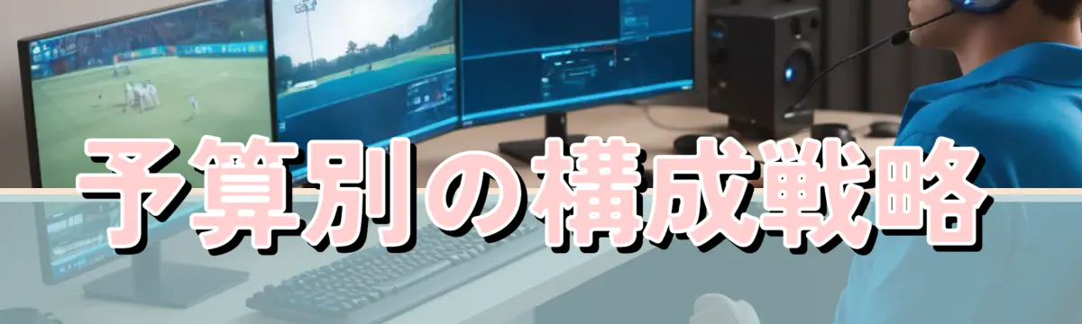 予算別の構成戦略