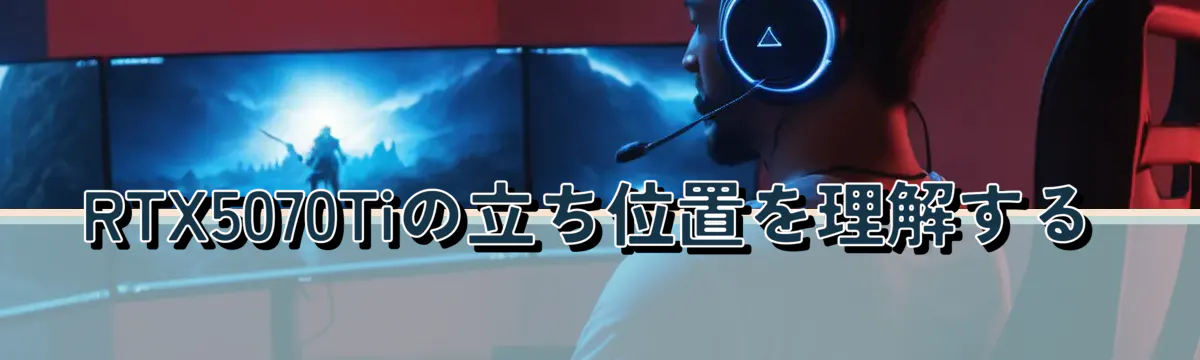RTX5070Tiの立ち位置を理解する