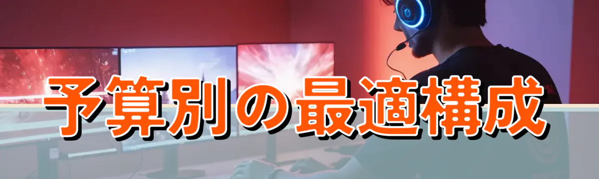 予算別の最適構成