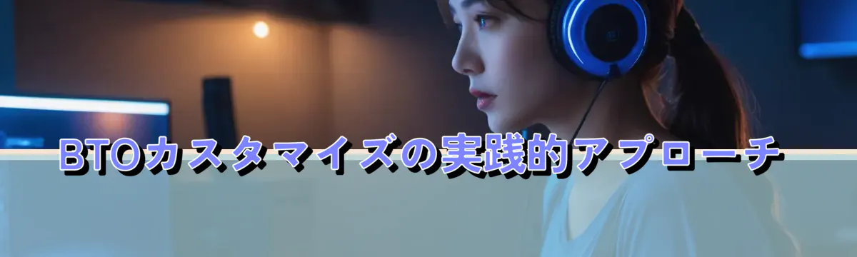 BTOカスタマイズの実践的アプローチ