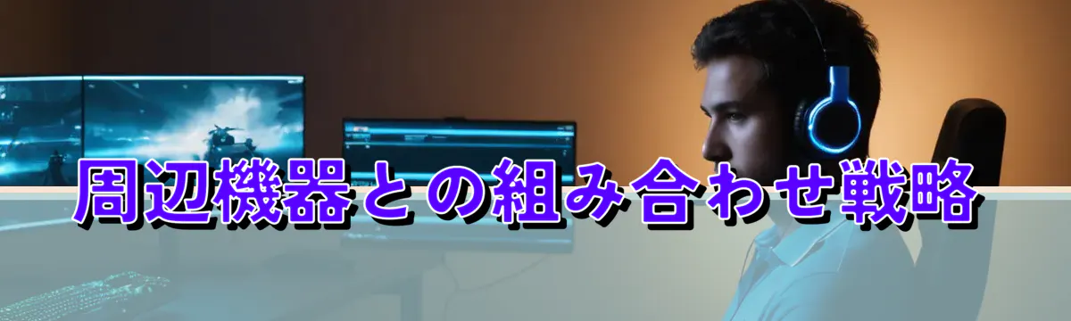 周辺機器との組み合わせ戦略
