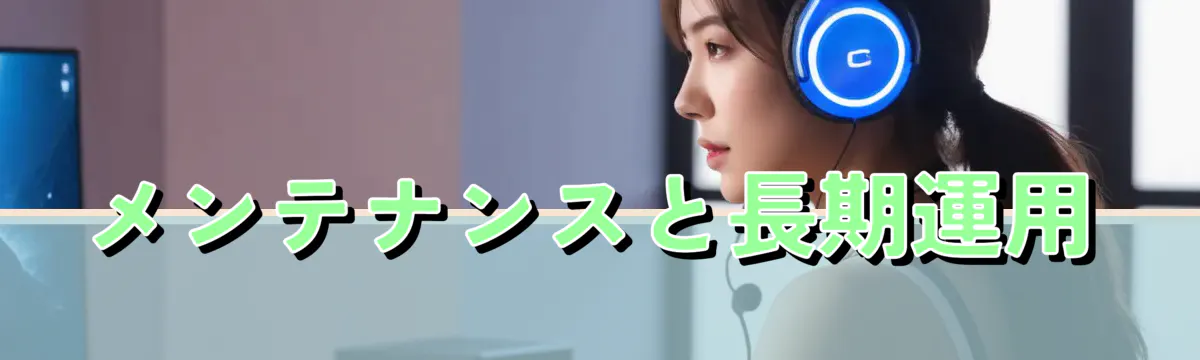 メンテナンスと長期運用