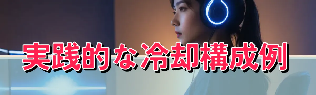 実践的な冷却構成例