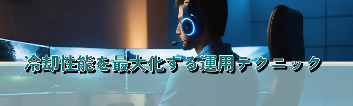 冷却性能を最大化する運用テクニック