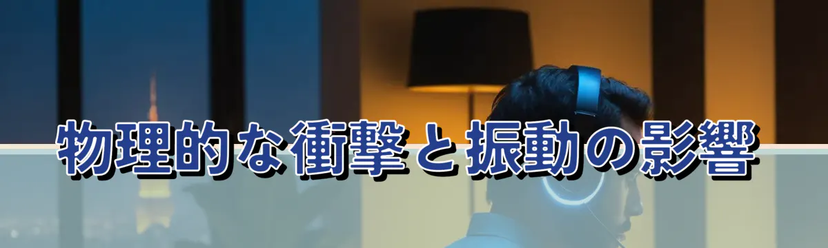 物理的な衝撃と振動の影響