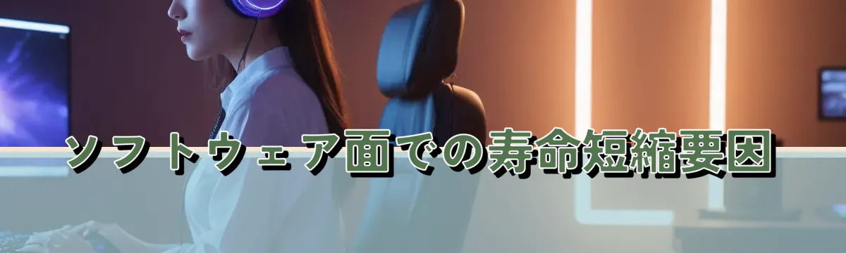 ソフトウェア面での寿命短縮要因