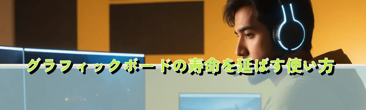 グラフィックボードの寿命を延ばす使い方
