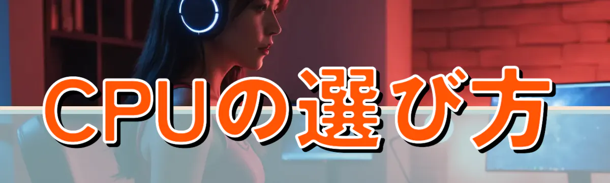 CPUの選び方