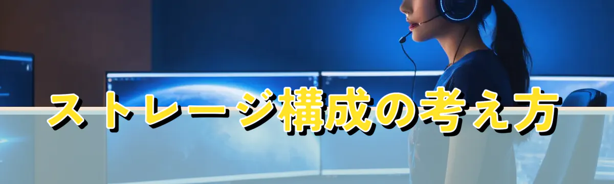 ストレージ構成の考え方