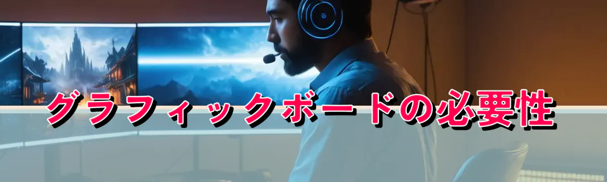 グラフィックボードの必要性
