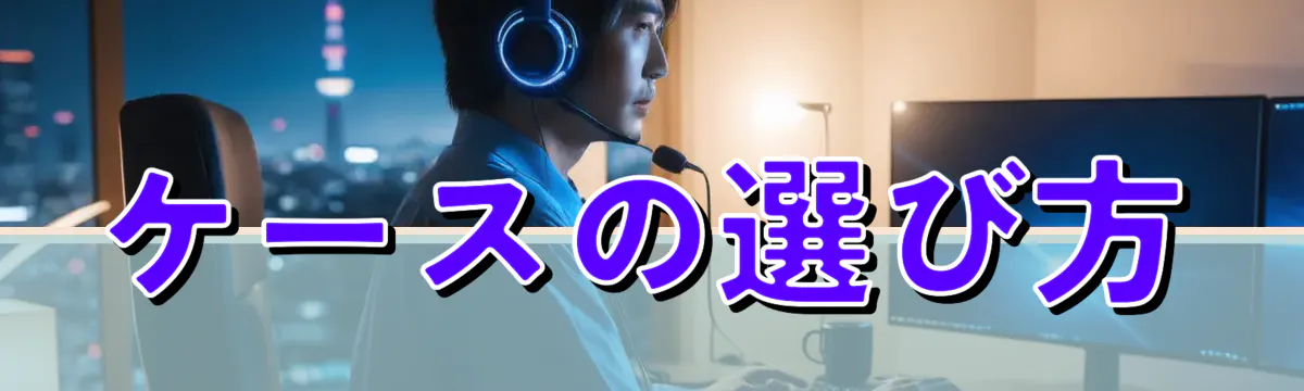 ケースの選び方