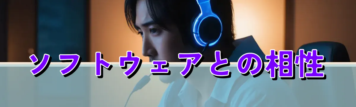 ソフトウェアとの相性