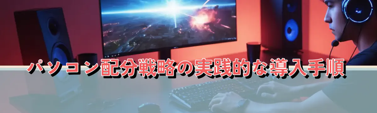 パソコン配分戦略の実践的な導入手順