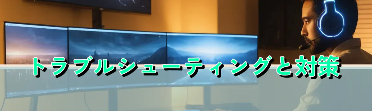 トラブルシューティングと対策