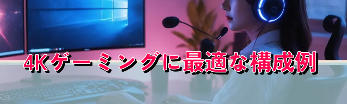 4Kゲーミングに最適な構成例
