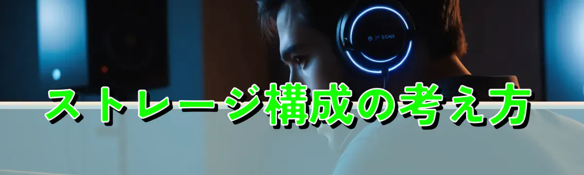 ストレージ構成の考え方