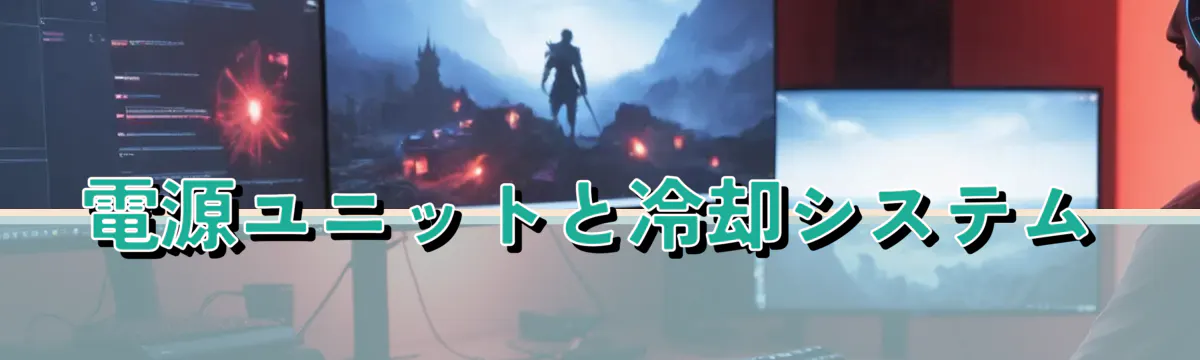 電源ユニットと冷却システム