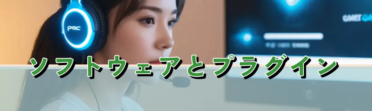 ソフトウェアとプラグイン