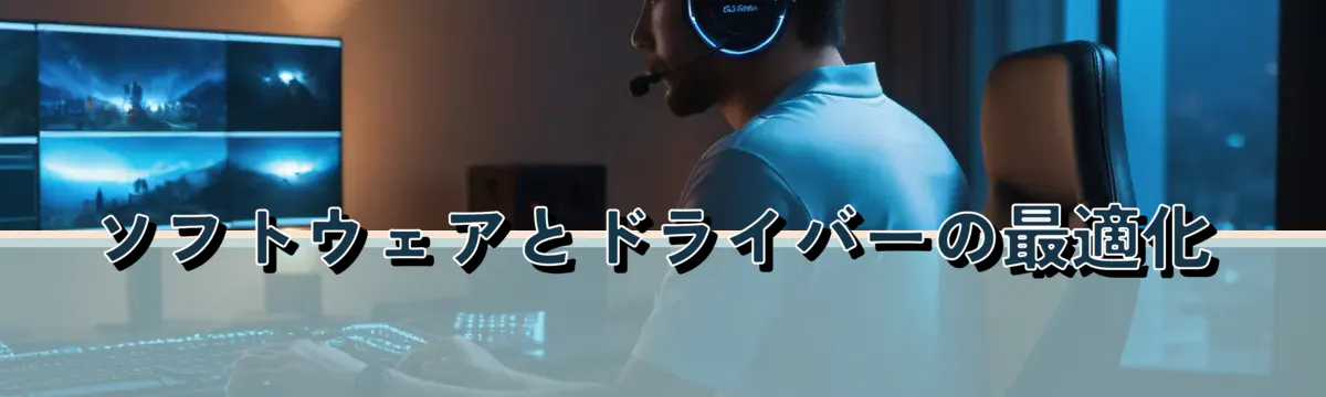 ソフトウェアとドライバーの最適化